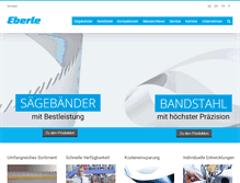 Tablet Screenshot of eberle-augsburg.de